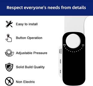 Venta al por mayor: Rociador de bidé autolimpiante de doble boquilla ultrafino, personalizado para inodoro, sin función Shattaf - Product Image 6