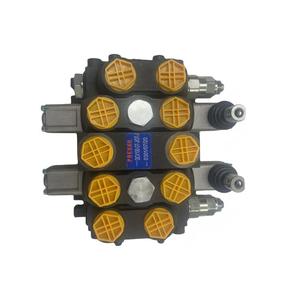 วาล์วควบคุมทิศทางไฮดรอลิกแบบหลายทิศทาง รุ่น DCV100 ซีรีส์ DCV ของ Huamao ผู้ผลิตจากจีน สำหรับรถตักและรถแทรกเตอร์ - Product Image 2