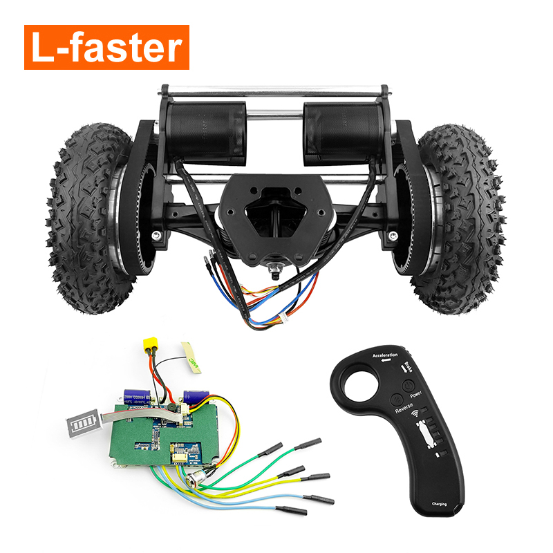 Kit De Conversion électrique Double Moteur 36V Pour Skateboard/longboard - Contrôleur Sans Effort, Ref 8815
