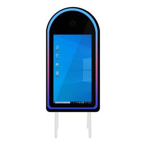 Machine Photobooth Miroir 32 Pouces Écran Tactile pour Selfies de Fête Compatible Smartphones Appareil <span class=keywords><strong>Photo</strong></span> <span class=keywords><strong>Imprimante</strong></span> Bluetooth/Wi-Fi - Product Image 6