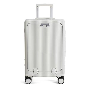 Hojas rey moderno 360 Spinner con marco <span class=keywords><strong>de</strong></span> aluminio Portavasos abierto delantero <span class=keywords><strong>Maletas</strong></span> grandes <span class=keywords><strong>de</strong></span> <span class=keywords><strong>viaje</strong></span> Equipaje - Product Image 4