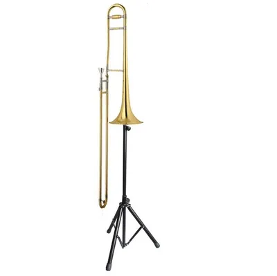 Espositore per trombone a prezzo di fabbrica per supporto per strumenti musicali trombone tenore alto basso