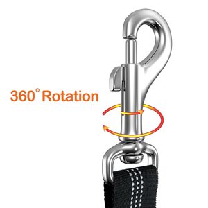 Reflective <strong>Breakaway</strong> Alloy Dog Seat Belt Leash Pet Car Cushion Tension Puppy Harness Collar Safety Vehicle Travel Made <strong>Rope</strong> - Product Image 3