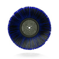 Brosse latérale robuste ZhenDa en nylon et fil d'acier PP pour balayeuse de voirie, équipement de nettoyage municipal
