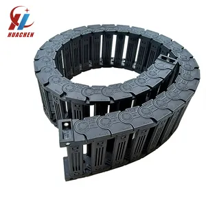 Flexible Plastic Cable Protection Cable Drag Chain Carrier Drag Chain Wire Track Tray Cable Drag Chain For CNC Machine