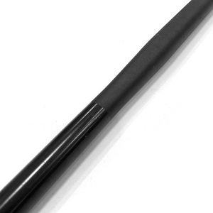 OEM CNC stang tegak lurus fat bar kualitas tinggi hitam anodized dengan knurling pada setiap ujung siap dikirim - Product Image 6