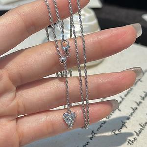 Collar con Colgante de Calabaza Ruyi de Jade Verde y Plata Pura S925 Wenchi, Nuevo Estilo Chino, Cadena para Clavícula Blanca, Regalo de Moda para Hombre - Product Image 5