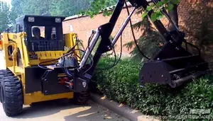 Skid steer loader Multi-direção grama cortador skid steer grama cortador