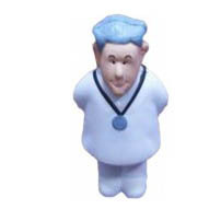 Figurine de docteur en mousse PU, jouet anti-stress pour enfants de 8 à 13 ans, unisexe, décoration, cadeau - Product Image 5