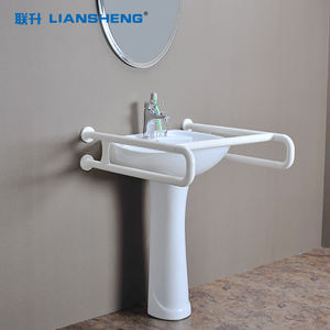 ราวจับกันลื่นในห้องน้ำ ราวจับสำหรับผู้สูงอายุและผู้พิการ ราวจับเพื่อความปลอดภัย อุปกรณ์ช่วยพยุงตัว เฟอร์นิเจอร์สำหรับผู้สูงอายุและผู้พิการ ราวจับอ่างล้างหน้า - Product Image 4