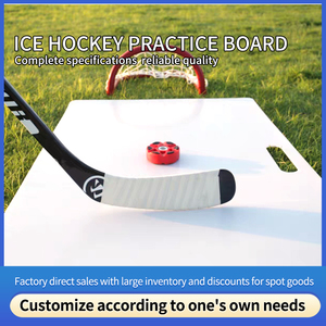 Băng Hockey đào tạo Hội Đồng Quản trị đá & chụp thực hành Hội Đồng Quản trị với tấm nhựa <span class=keywords><strong>Mat</strong></span> bóng khoan Hội Đồng Quản Trị - Product Image 2