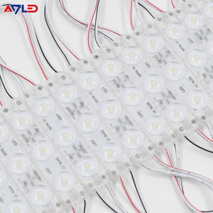 En stock Module LED SMD 2835 IP67 Étanche 12V/24V CC Module d'affichage extérieur à haute luminosité 3 pièces avec lentille Garantie 5 ans - Product Image 4