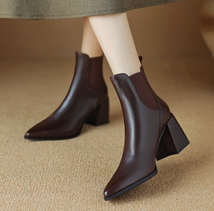 Chaussures plates en cuir pour femmes, chaussures Oxford en cuir pour femmes, chaussures habillées en cuir pour femmes - Product Image 4