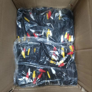 Câble <span class=keywords><strong>audio</strong></span>-vidéo AV 1m 3.5mm avec adaptateur RCA prise mâle veste en PVC pour TV jeu ordinateur caméra lecteur DVD dans le divertissement à domicile - Product Image 1