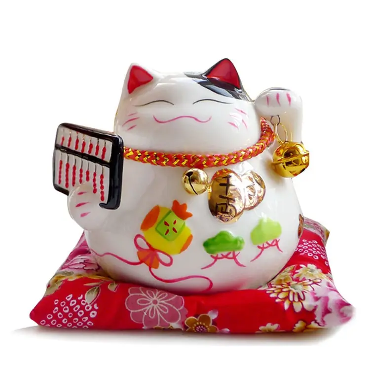 ธนาคารเหรียญแมวโชคดี Maneki Neko