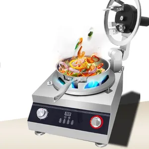 2024 toptan fiyat ticari gıda pişirme makinesi gaz LNG LPG mutfak robotları gıda Robot makinesi ocak Robot