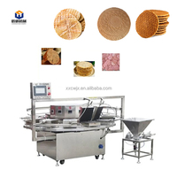 Machine commerciale automatique de cône de forme de bol de remplissage profond de gaufre de production de la Malaisie