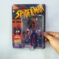 Figurine d'action rétro Spider-Man en PVC, modèle articulé, Bane Rilei Symbiote Venom Suit Doll, sous blister