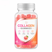 Gummies de biotine sans sucre en vrac, directement de l'usine, infusées au collagène, zinc et vitamine C, pour soutenir la santé des cheveux, de la peau et des ongles, complément beauté