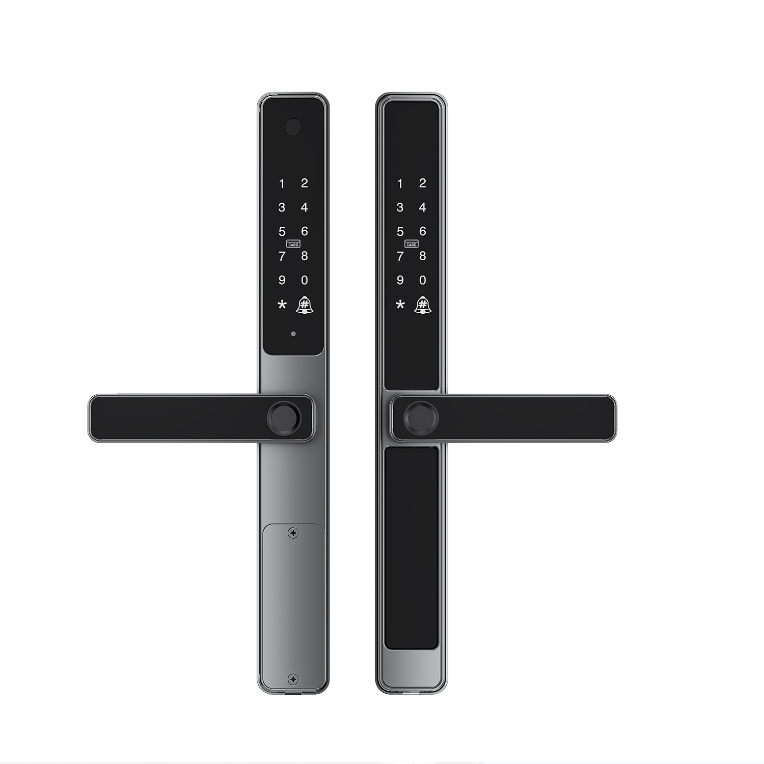 Double fingerprint Tuya WiFi --gray