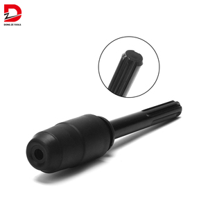 DZ Quick Tools <strong>SDS</strong> <strong>Max</strong> to <strong>SDS</strong> Plus Drill Converter Shank Carbon Steel Diamond Coating Finish for Wood Hole Drilling - Product Image 3