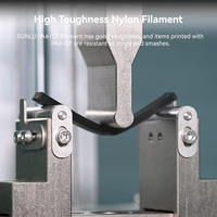 Filament d'impression 3D PA6-CF, diamètre 1,75 mm, faible densité, haute résistance, résistant à l'usure, haute température 270-280°C