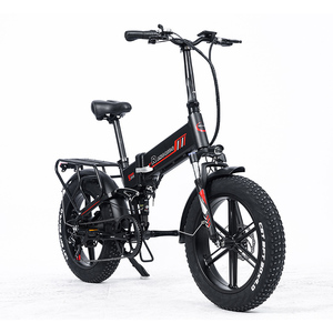 Bicicleta Eléctrica Plegable de Montaña para Hombre, 1000W, 48V, 20 Pulgadas, Neumáticos Gruesos 4.0, Batería de Litio, Modelo YX20M, Económica - Product Image 5