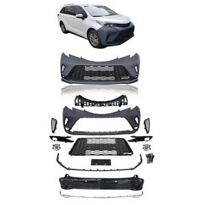 Parachoques delantero para <span class=keywords><strong>Toyota</strong></span> <span class=keywords><strong>Sienna</strong></span> 2021 Protector de parachoques de coche de actualización de bajo nivel a alto nivel - Product Image 1