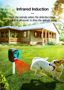 Aosion ngoài trời <span class=keywords><strong>PIR</strong></span> phát hiện chuyển động âm hoạt động mèo <span class=keywords><strong>Repeller</strong></span> năng lượng mặt trời siêu âm động vật <span class=keywords><strong>Repeller</strong></span> - Product Image 3