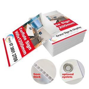 Coroplast résistant aux UV 4 mm Impression recto-verso pour panneaux immobiliers - Product Image 5