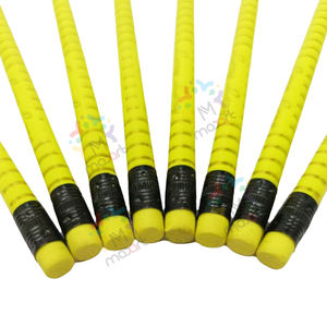 Élève de l'école aiguisé bois HB crayon coloré conception personnalisée crayons de haute qualité nouveaux crayons imprimés avec Earaser - Product Image 4