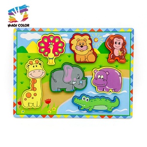 Puzzle in Legno con <span class=keywords><strong>Animali</strong></span> della <span class=keywords><strong>Fattoria</strong></span> per <span class=keywords><strong>Bambini</strong></span>, Vendita Top W14D073 - Product Image 6