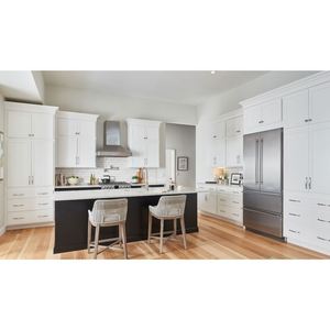 Custom American New Model <b>Furniture</b> Modular <b>Kitchen</b> Wall Cabinet Cupboard White Shaker <b>Kitchen</b> <b>Furniture</b> <b>Kitchen</b> Cabinet Sets - Product Image 4