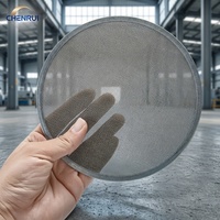 Filter Disc Stainless Steel Grosir, Saringan Cairan, Paket Mesh Berlubang Persegi, Tahan Korosi, Efisiensi 90%, Pabrik