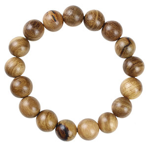 Vietnamese Agarwood <b>Bracelet</b> 12mm Single Strand Unisex Jewelry Ethnic Style <b>Beaded</b> <b>Bracelet</b> - Product Image 4
