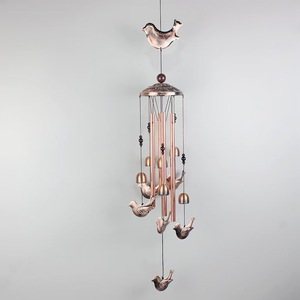 Campanelli a Vento in Metallo con Musica Curativa, Motivi Animali, Uccelli, Farfalle ed Elefanti, per Decorazione Casa - Product Image 4