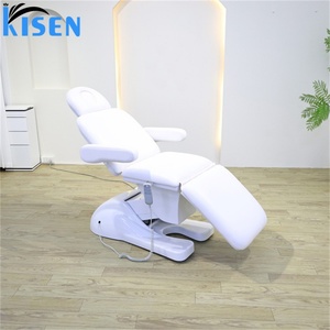 Kisen Luxury Modern Salon Spa Bed 3-Motor High-Density Sponge Metal Frame <b>Electric</b> Massage <b>Table</b> - Product Image 3