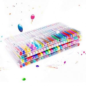 Custom Custom Logo 100 <b>Color</b> School Office Gel <b>Pen</b> Set - Product Image 4