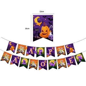 Juego de globos de fiesta de Halloween fantasma telaraña murciélago gato de bruja calabaza globos de látex para niños Decoración de cumpleaños - Product Image 2