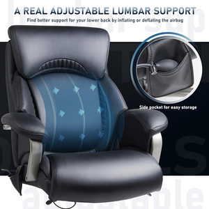 Nuevo Diseño, Silla Gamer Bosniana de Respaldo Alto, Cómoda, Moderna <span class=keywords><strong>y</strong></span> Lujosa, de PU Negro, Ajustable, Ergonómica, Marrón, con Ruedas - Product Image 2