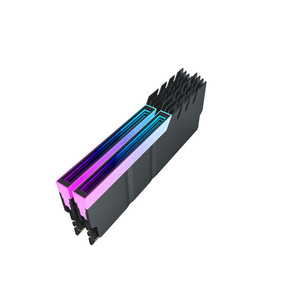 Flower Mirror Memory Module Heatsink With Argb <b>Lighting</b> Synchronization And Abyss Effects Aluminum <b>Socket</b> Mount - Product Image 1