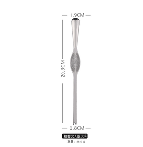 DFT0318 Tenedor y Aguja para Cangrejo de Acero Inoxidable 410, Herramienta Sencilla para Comer Cangrejos Peludos, Pelar Camarones y Desvenar en el Hogar - Product Image 6