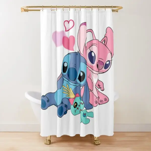 Custom dog stitch children shower curtain tree cat's eye most popular 180*200 cm shower curtain set