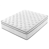 Luxus-Matratzenauflage, komprimiert und gerollt in Box, Federkernmatratze, Matratze in King- und Queen-Size, Bettmatratze