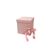 Boîte cadeau I LOVE U pour l'emballage de bouquets de fleurs, nouveau design, boîte d'emballage en papier pour bouquets de fleurs