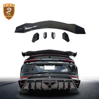 Aileron arrière haut en fibre de carbone sèche style MSY pour Lamborghini Urus