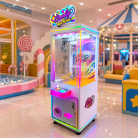 Distributeur automatique de cadeaux en libre-service, jeu de pêche à griffes mini-arcade à monnayeur pour magasins de proximité et centres familiaux