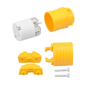 J453 20 Amp de <span class=keywords><strong>125</strong></span> voltios hoja recta enchufe y conector tierra macho y hembra NEMA 5-20P & 5-20R 15A <span class=keywords><strong>125</strong></span> V - Product Image 5