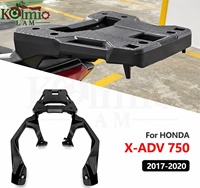 Support de porte-bagages arrière KOLMIO-LAM compatible avec Honda XADV750 2017-2020, support de fixation pour top case de moto