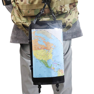 Portador de mapas hermético Bolsa seca transparente Bolsa protectora para acampar Senderismo Documentos Electrónica Estuche de mapa impermeable - Product Image 3